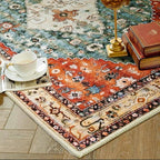 SERISSA 5x7 Washable Non Slip Boho Area Rug - Image 9