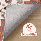 SERISSA 3x5 Washable Non Slip Boho Area Rug - Image 4