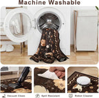 DUKINO 5x7 Area Rugs, Washable Dog Rug - Image 8