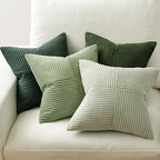 MIULEE Spring Green Decorative Throw Pillow Covers 20x20 Inch Set of 4 Boho - Image 3