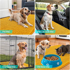 OLANLY Dog Door Mat for Muddy Paws 44x24, Super Absorbent Chenille Mud Mat | - Image 7