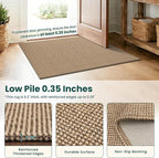 KOZYFLY Boho 2x20 Runners Rugs for Hallway, Extra Long Washable Runner Rug - Image 4