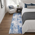 RELEANY Washable Runner 2'x10' Abstract Area Rug - Image 7