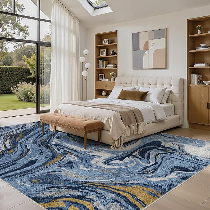 DMOYEST 7x9 Area Rug for Living Room - Image 6