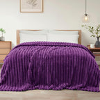 Exclusivo Mezcla Striped King Size Fleece Blanket by ExclusivoMezcla