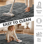 9x12 Ft Extra Large Shag Rugs for Living Room, Ultra Soft Fluffy Furry Area - Image 8