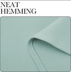 NICETOWN Aqua Blue Room Darkening Curtains - Image 8