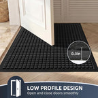 Front Door Mat Outside Entrance, Heavy Duty Waterproof Doormat | 29.5"x17" - Image 7
