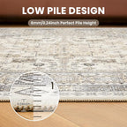 2x6 Runner Rug Non Slip, Washable Hallway Runner Rug, Nursery Room, Soft Runner - Image 7