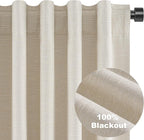 Topfinel Extra Long 132 Inch 100% Blackout Curtains - Image 9