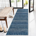 Lahome Moroccan Washable Runner Rug 2x10, Non Slip Hallway Runner Rug 10 Ft - Image 7