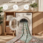6x9 Area Rugs Living Room: Washable Rug - Image 8