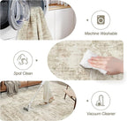 Soalmost Abstract Rug 5x7 Washable Area Rugs - Image 6