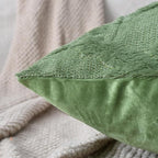 Set of 2 Soft Moroccan Throw Pillow Covers 24x24 Inch Plush Boho Decorative - Image 5