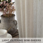 Flax Linen Curtains 84 Inch Length - Image 3
