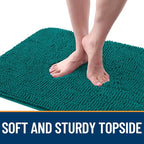 OLANLY Dog Door Mat for Muddy Paws 59x24, Super Absorbent Chenille Mud Mat | - Image 4