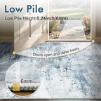 4Ft Round Area Rugs for Living Room, Soft Non-Slip Washable Rugs Modern - Image 7