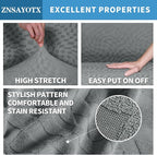 ZNSAYOTX 1 Piece Stretch Chair Cover - Image 3