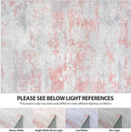 Aelenmu 10x14 Area Rugs for Living Room Washable Dining Room Pink | Modern - Image 7