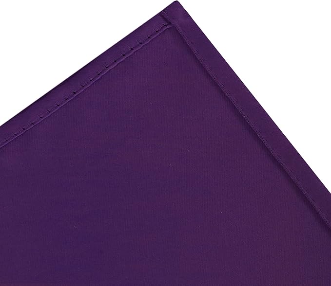 Purple Thermal Blackout Curtains/52 x 108 Inch/Set of 2 Panels Room Darkening - Image 8