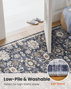 AMADA HOMEFURNISHING 2x6 Washable Runner Rug, Low-Profile Kitchen Rugs - Image 8
