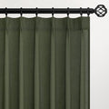 Topfinel 54 Inches Long Linen Curtains by Topfinel