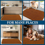 OLANLY Dog Door Mat for Muddy Paws 30x20, Super Absorbent Chenille Mud Mat | - Image 8