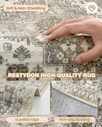 Washable Runner Rug 2.5x14, Long Kitchen Rugs Non-Slip, Soft Hallway Runner - Image 7