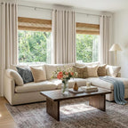 100% Blackout Linen Textured Curtains 80 Inch Long, Light Blocking, Thermal - Image 5