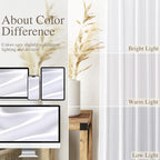 Snow White Linen Curtains 102 Inches Long - Image 3