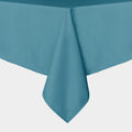 sancua Rectangle Tablecloth - 54 x 78 Inch - Stain and Wrinkle Resistant Washable Polyester Table Cloth, Decorative Fabric Table Cover for Dining Tables, Buffet Parties and Camping, Teal