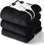 Bedsure Heated Blanket Queen Size, Dual Control Electric Blanket, 6 Heat/6 by Unknown
