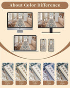 Madane Area Rug 3x5, Washable Vintage Entry Rugs - Image 9