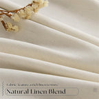 Cream Beige 100% Black Out Pinch Pleat Curtains 80 Inch Length 2 Panels | 2 - Image 5