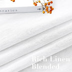 Nickel Grommet Linen Sheer Curtains - Image 4