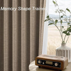 Topfinel Total Blackout Curtains 72 Inches Long 2 Panels - Image 5