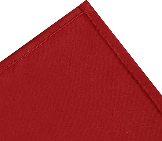 Bright Red Blackout Curtains 52 x 54 Inch Length/Set of 2 Curtain - Image 7
