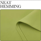 NICETOWN Kitchen Curtains, Short Blackout Curtains & Drapes, Fresh Green - Image 6