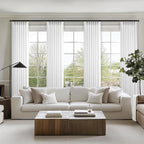 Topfinel 84 Inches Long Pinch Pleated Semi Sheer Curtains - Image 7