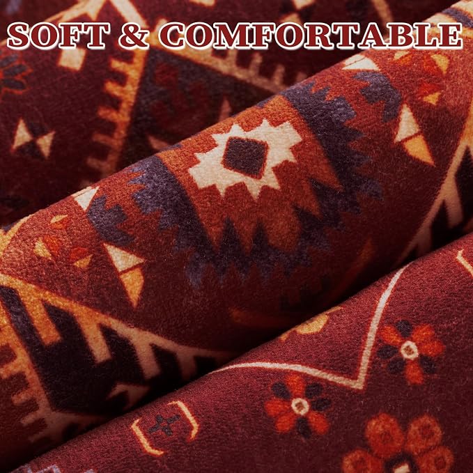 SERISSA 3x5 Washable Non Slip Boho Area Rug - Image 6