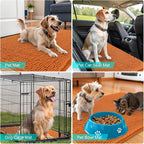 OLANLY Dog Door Mat for Muddy Paws 47x17, Super Absorbent Chenille Mud Mat | - Image 7