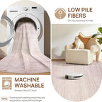 UERMEI 7x9 Washable Area Rug - Image 8