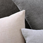 Set of 4 Soft Textured Decorative Throw Pillow Covers 24x24 Inch Cozy Farmhouse - Image 6