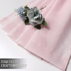 Tollpiz Short Sheer Tier Curtains Linen Textured Half Kitchen Curtain Sheers - Image 7