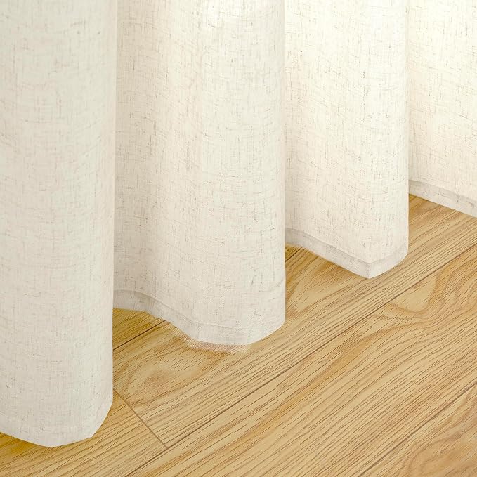 YoungsTex Linen Curtains 80 Inches Length - Image 8
