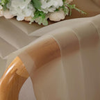 Taupe Sheer Curtains 78 inches Long - Image 7
