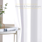 NICETOWN White Room Darkening Draperies and Curtains - Image 3
