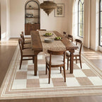 cotiled Boho 5x7 Area Rugs for Living Room: Soft Moroccan Washable Rug | Solve - Image 6
