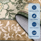 GarveeHome Leaves Floral Area Rug - Image 5