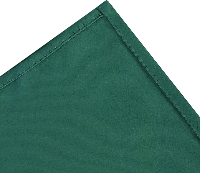 Dark Green Thermal Blackout Curtains/38 x 84 Inch/Set of 2 Panels Room - Image 8